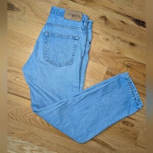 DAKOTA Vintage 90' Men Jeans Straight Leg Washed Blue 34x30 100% Cotton